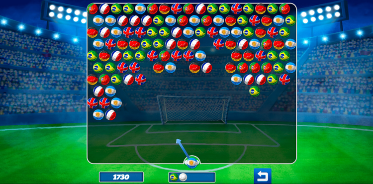 Bubble Shooter World Cup-screenshot