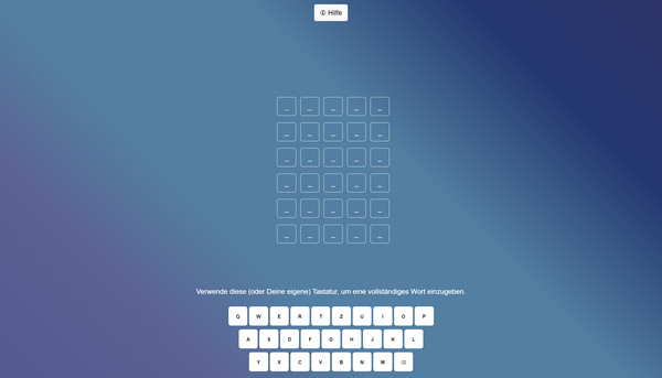 Wörter Raten-screenshot