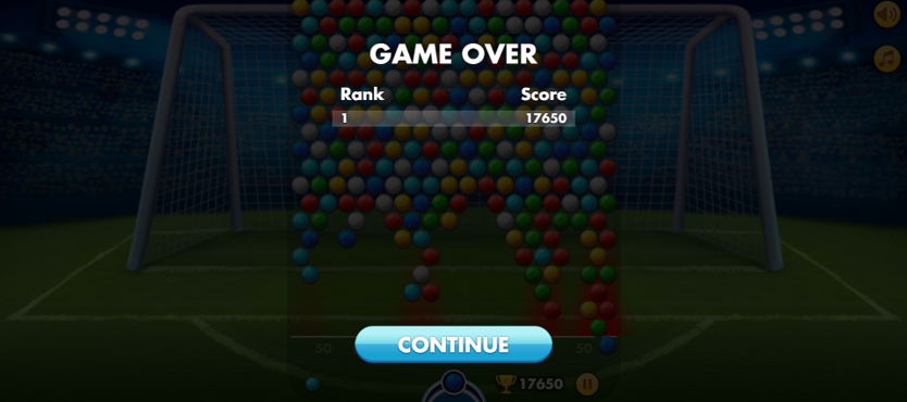 Bubble Shooter Soccer 2-screenshot