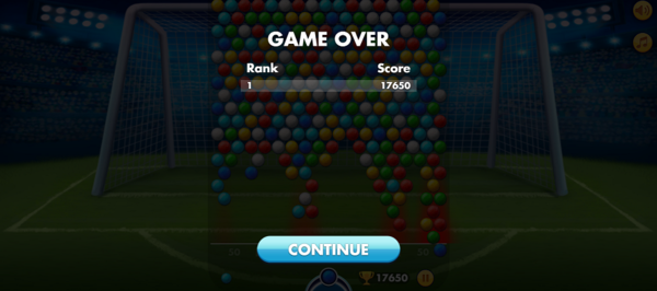 Bubble Shooter Soccer 2-screenshot