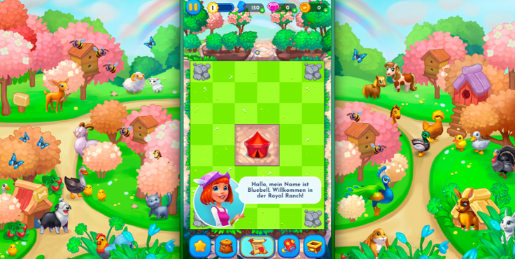 Royal Ranch Merge & Collect-screenshot