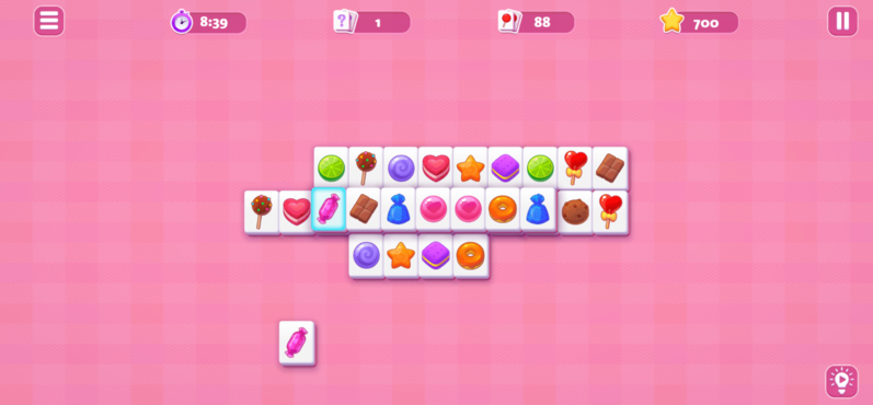 Solitaire Mahjong Candy-screenshot