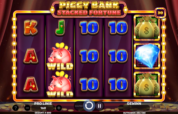 Piggy Bank Stacked Fortune-screenshot