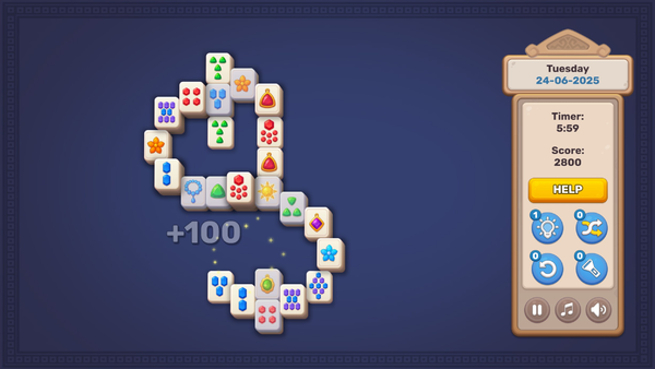 Daily Jewels Blitz Mahjong-screenshot