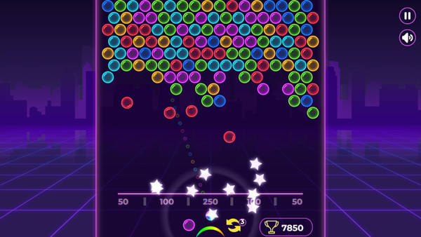 Bubble Shooter Neon-screenshot