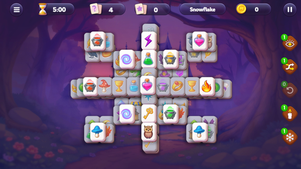 Magic and Wizards Mahjong-screenshot