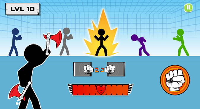 Stickman Fighter Epic Battles-screenshot