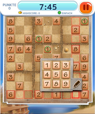 Beach Sudoku-screenshot