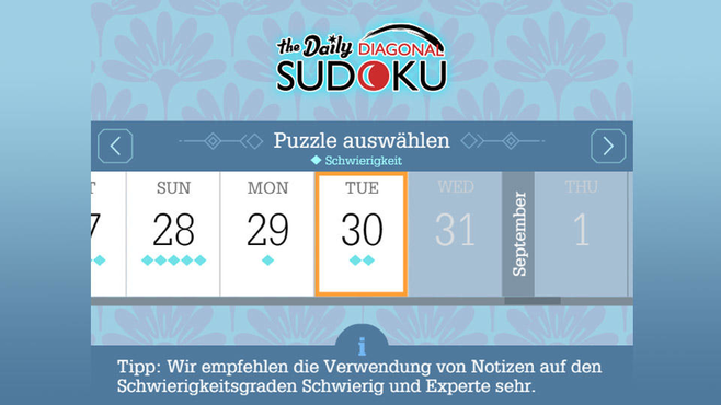 Daily Diagonal Sudoku-screenshot