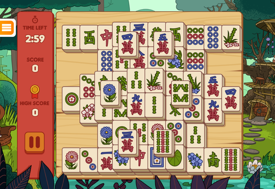 Forest Frog Mahjong-screenshot