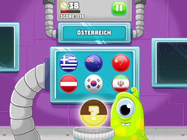 Geo-Quiz: Alien Academy-screenshot