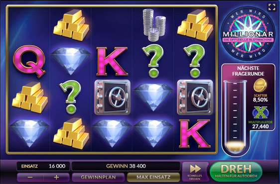 Wer wird Millionär? Slots-screenshot