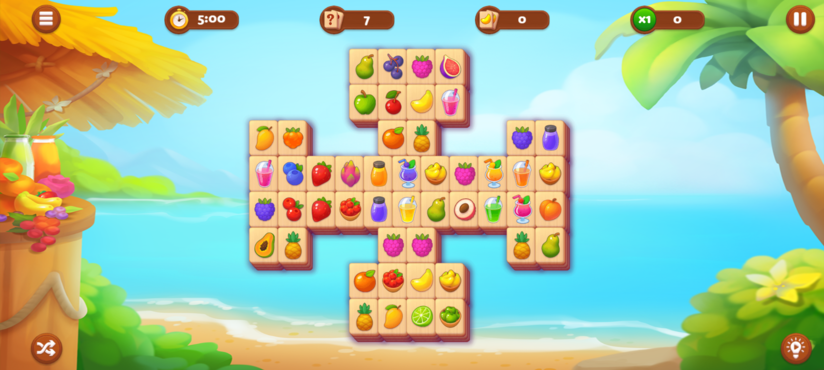 Solitaire Mahjong Juicy-screenshot