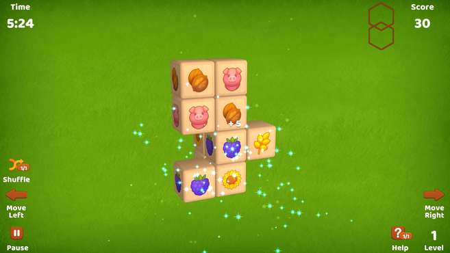 Farm Mahjong 3D-screenshot