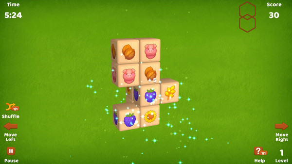 Farm Mahjong 3D-screenshot