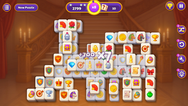 Kings and Queens Mahjong-screenshot