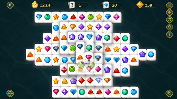 Diamond Solitaire Mahjong-screenshot