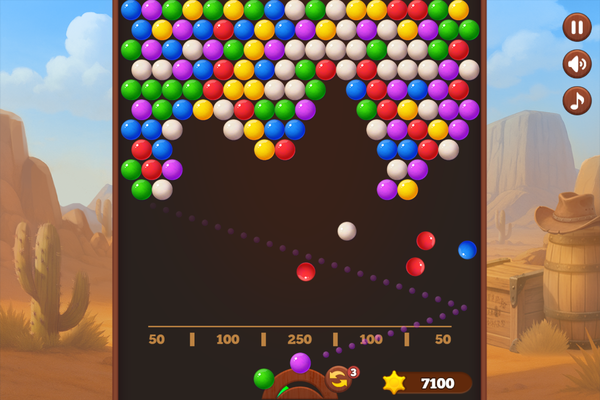 Bubble Shooter Wild West-screenshot