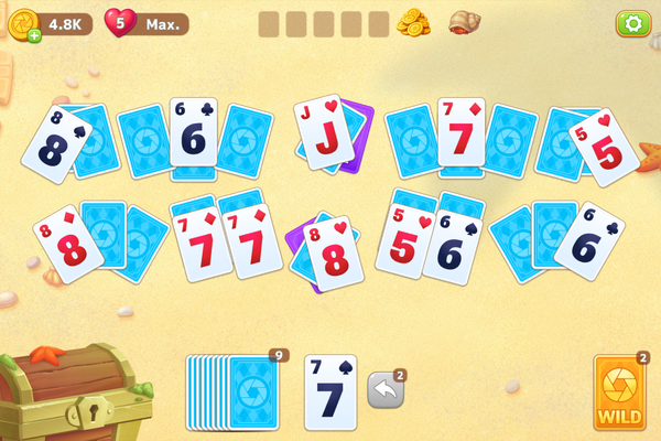 Solitaire Tripeaks Escapes-screenshot