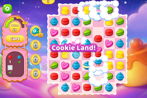 Cookie Land 2: Sweet Hearts-screenshot