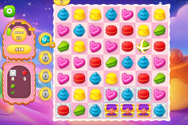 Cookie Land 2: Sweet Hearts-screenshot