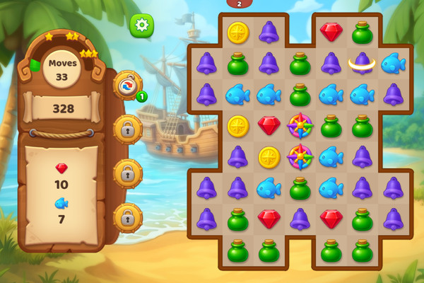Pirate Story Match-screenshot