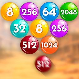 Number Bubble Shooter Wild West