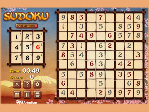 Sudoku-screenshot