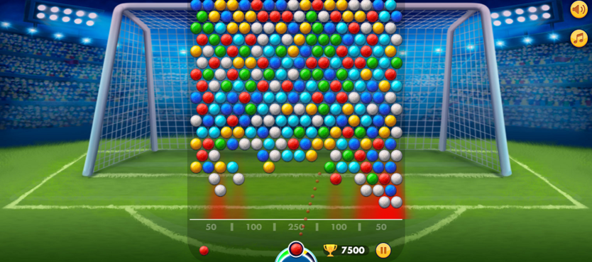 Bubble Shooter Soccer 2-screenshot