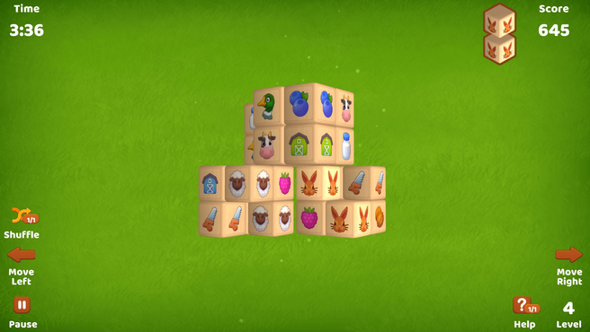 Farm Mahjong 3D-screenshot