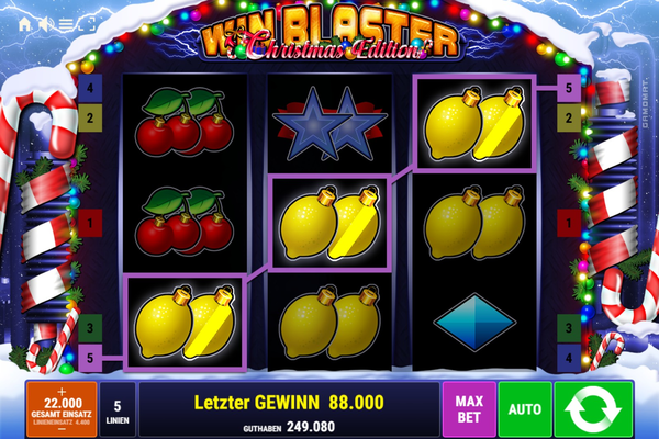 777 Win Blaster Christmas Edition-screenshot