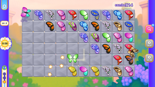 Butterfly Kyodai Rainbow-screenshot