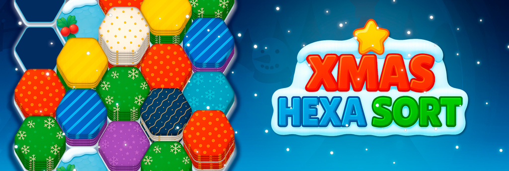 Xmas Hexa Sort