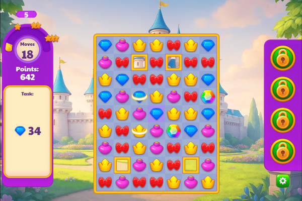 Kings and Queens Match 3-screenshot