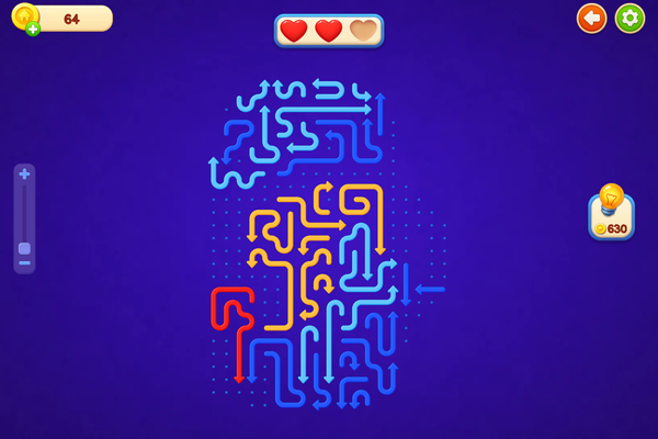 Arrow Slide Puzzle-screenshot