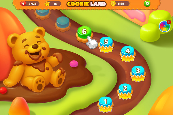 Cookie Land 2: Sweet Hearts-screenshot