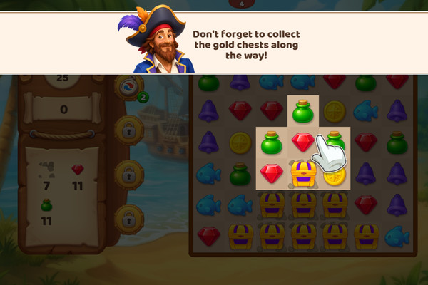 Pirate Story Match-screenshot