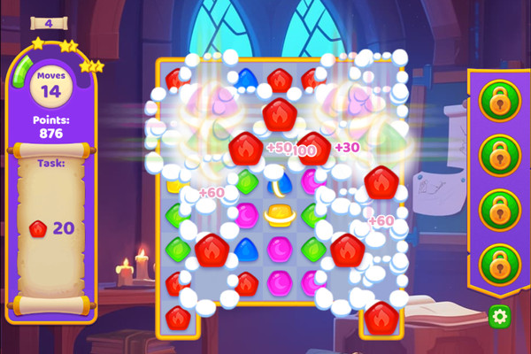 Magic & Wizards Match 2-screenshot