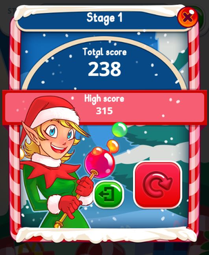 Bubble Charms Christmas-screenshot