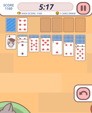 Cute Kitten Solitaire-screenshot