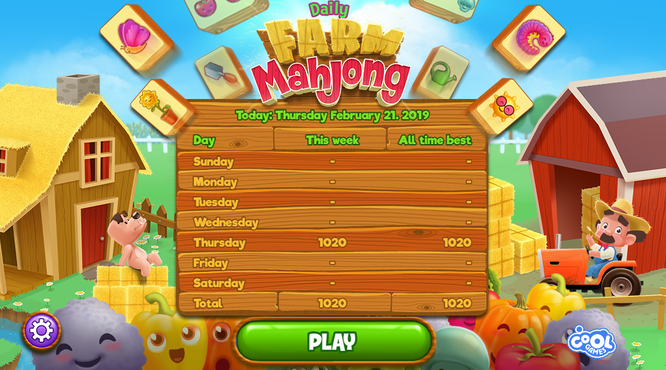 Daily Farm Mahjong-screenshot