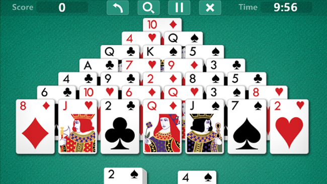 Pyramid Solitaire-screenshot