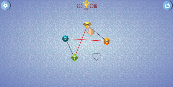 Untangle The Gems-screenshot
