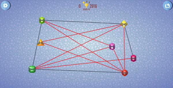 Untangle The Gems-screenshot
