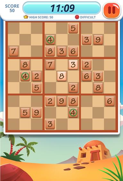 Desert Sudoku-screenshot