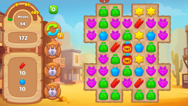Wild West Match-screenshot