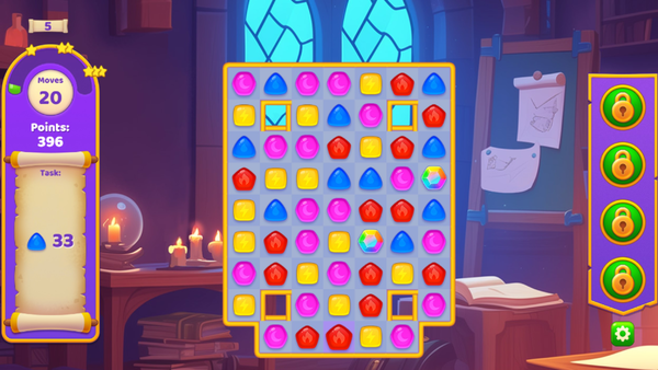 Magic and Wizards Match-screenshot