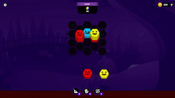 Hexa Sort Trick or Treat-screenshot