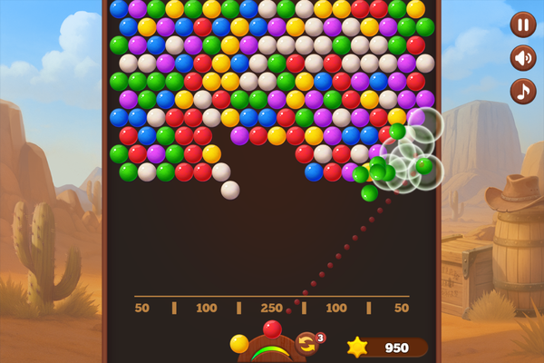 Bubble Shooter Wild West-screenshot