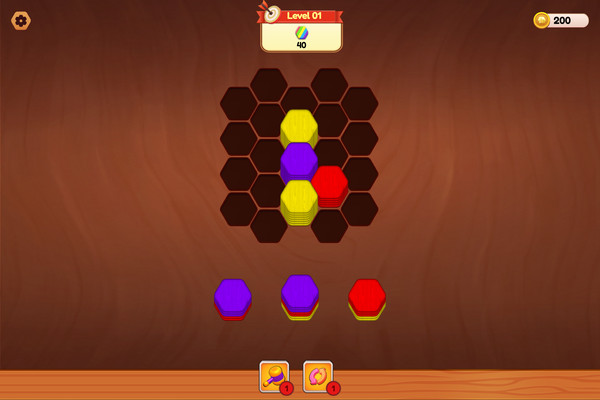 Woody Hexa-screenshot